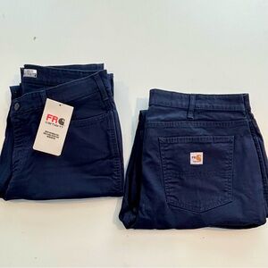 2/$75 CARHARTT Bundle FR Canvas Cargo Pants. NWT